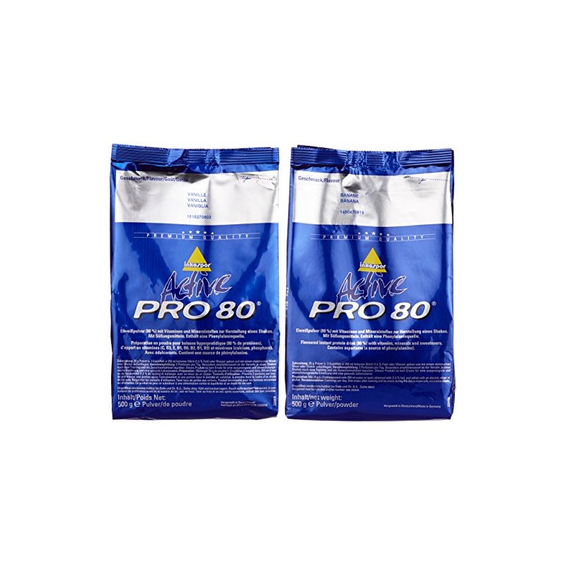 Inkospor Active Proteinshake Pro 80 Beutel 2er Mix Pack (2