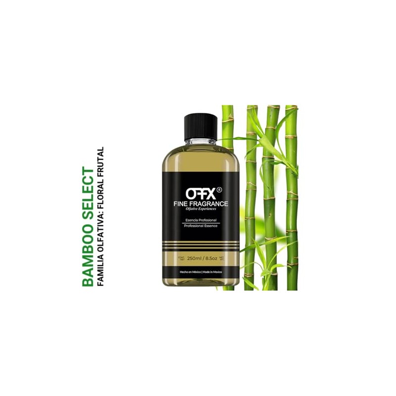 Fine Fragrance, Esencia para difusor aroma Bambu Select, 250ml, ultra