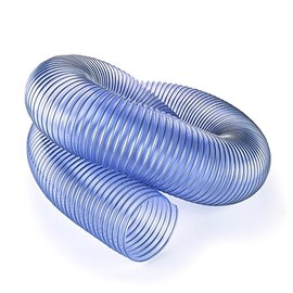 Flexaust 5-Inch X 10-Feet Clear Dust Collection Hose