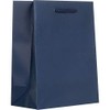 Jillson & Roberts Medium Gift Bags, Matte Navy (12 Pcs)