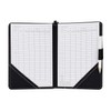 KOFULL Deluxe PU Leather Golf Scorecard Holder Leather and Yardage