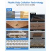 meite 21 Degree Framing Nails 3-1/2 Inch Galvanized Plastic Collated