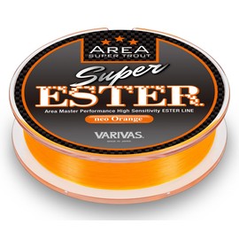 VARIVAS Super Trout Area Super Ester 140m Neo Orange No. 0.4
