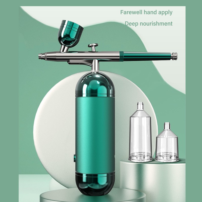 Oxygen Airbrush Facial Machine Hydrating Moisturizing High Pressure Handheld Airbrush