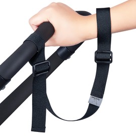 Safe is Safe! Length-adjustable pram safety strap for the wrist (black + reflector)