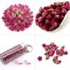 MQUPIN Rose Bud Tea Dried Red Rose Petal Flower Edible