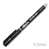 WONOLO 12PCS 0.5mm Erasable Pen Black Gel Ink Roller Ball