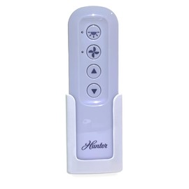 Makesus Ceiling Fan Remote Holder Wall Mount for Hunter Universal Remote Control 99770 99813 (1 Pk White)