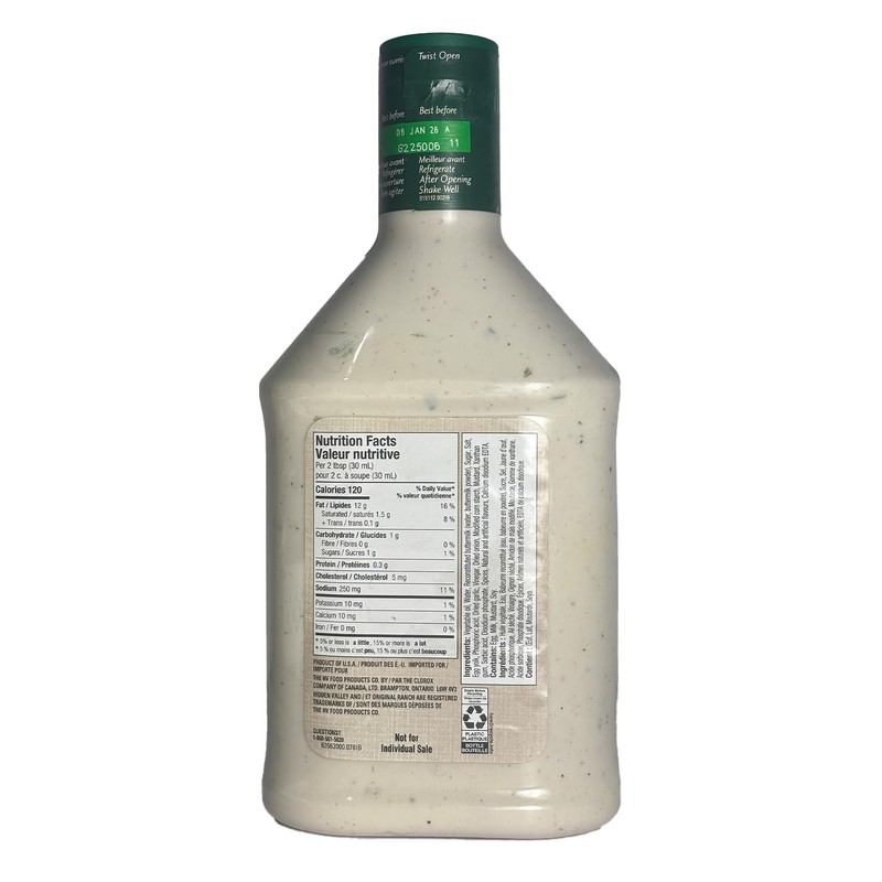 Hidden Valley The Original Ranch Dressing, 40 Ounce, Pack of