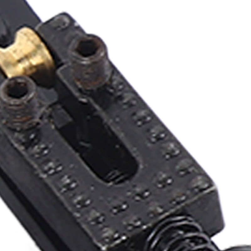 Electric Guitar Split Bridge Saddle Roller Ball String Plate Metal