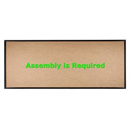 Quadro Frames 12.5x30 inch Picture Frame, Black, Style P375-3/8 inch Wide Molding