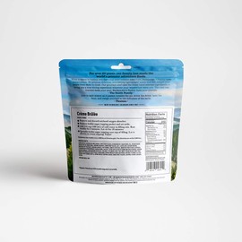 Backpacker's Pantry Creme Brulee - Freeze Dried Backpacking & Camping Food - Emergency Food - 12 Grams of Protein, Vegetarian, Gluten-Free - 1 Count