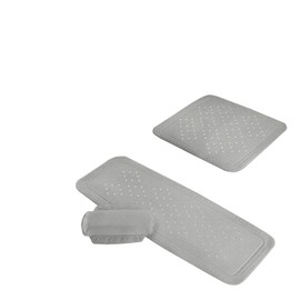 Kleine Wolke 32 x 22 cm Arosa Bath Safety Headrest, Seagull Grey