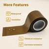 MJIYSGS Teflon Tape 10 mm x 10 m, High Temperature