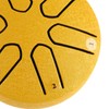Steel Tongue Drum Mini Handpan Drum with Drumstick 6 Notes