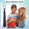 CIATBYYJ Striped Boy Ties Pre-tied Neckties for Boys Kids Adjustable