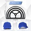 4 Pack Hat Brim Bender Tool, Hat Curving Band Shape