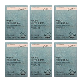 Esther Formula Yeo Esther Vitamin B Complex Yeo Esther Vitamin B Complex Vitality Energy Effectiveness 6 items / 여에스더 비타민B 컴플렉스 여에스터 비타민B군 활력 에너지 효능 효과 6개