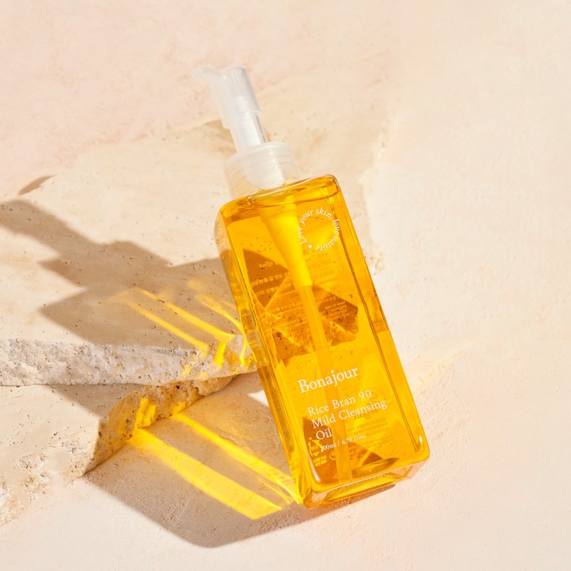 Bonajour Vegan Rice Bran 90 Cleansing Oil 200ml / 보나쥬르