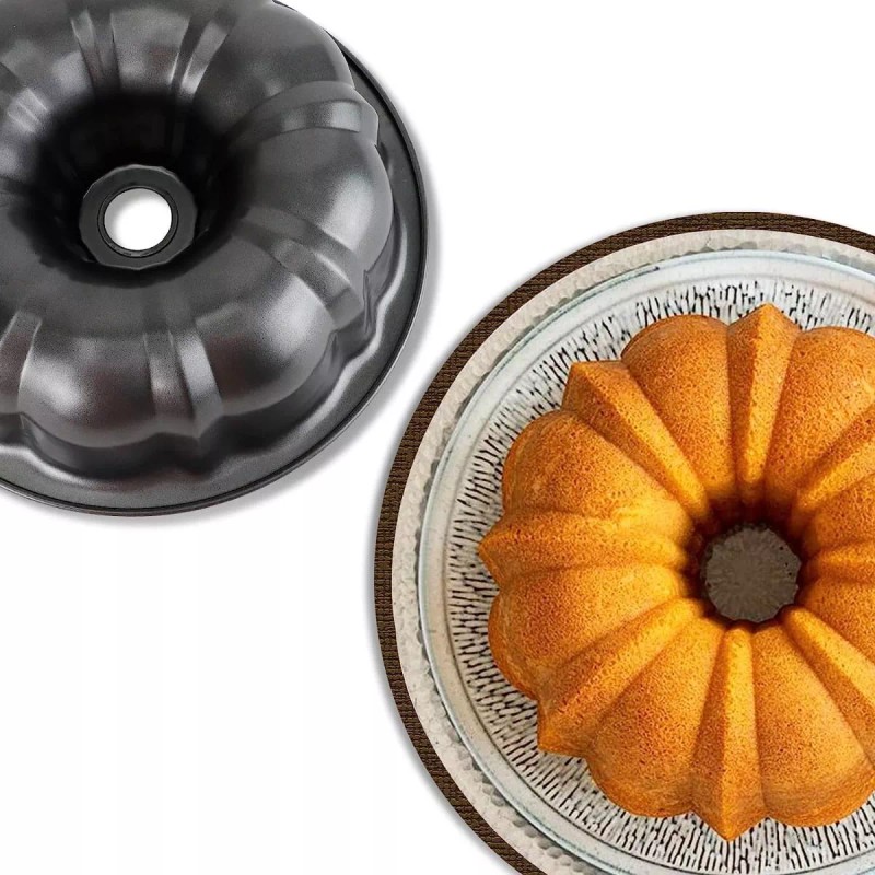 Clicmania Molde De Rosca Antiadherente Para Hornear Pan Gelatina
