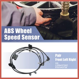 ACROPIX 1 Pair Front Left Right ABS Sensor Wheel Speed Sensor No.L2064373XC/EG234373X for Mazda CX-7 2007-2012 for Mazda CX-9 2007-2015 Black Gray Car Parts