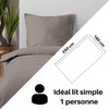 Lovely Casa - Flat Sheet - Size 180 x 290