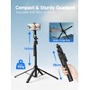 SRIKEKL Auto Face Tracking Tripod, 71" Motion Sensor Phone Stand,