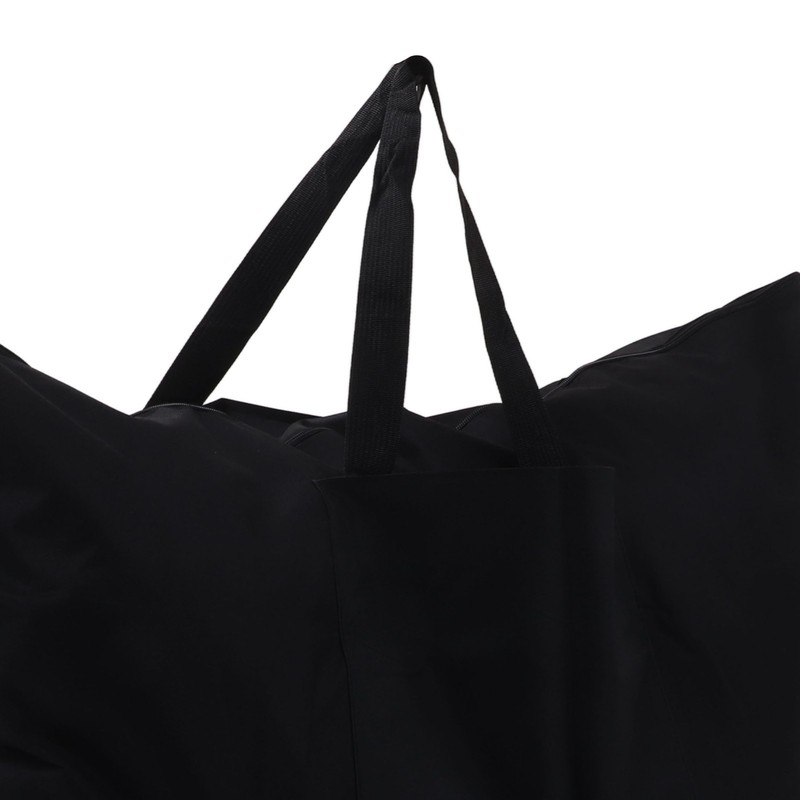 Portfolio Bag Black 38x26in Large Capacity Thick Canvas Light Weight