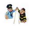 Melissa & Doug Rescue Puppet Set - Police Officer and