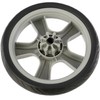 Cast Plastic Wheels, Wheels for Garden Wheelbarrow "LOAD&GO", 95 Litre