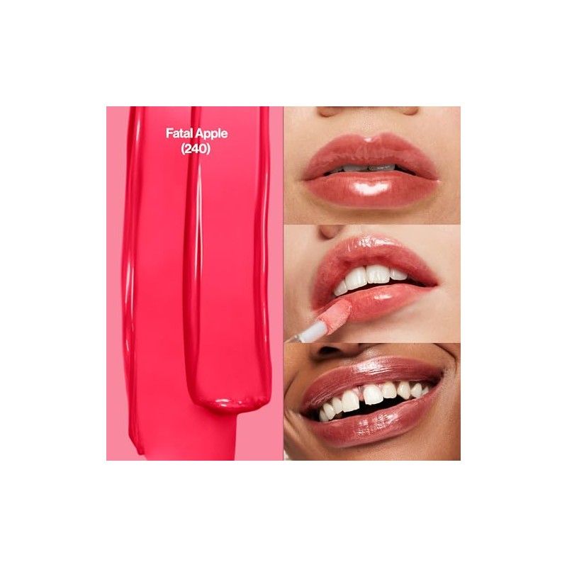 Brillo de labios Revlon súper brillante, 0.13 onzas líquidas.