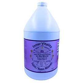 Inner Vitality Fulvic Humic Mineral Blend Trace Elements Vitamins and Amino Acids Morningstar Minerals (1 Gallon)