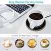 Electric Coffee Warmer, Cup Warmer with 2 Temperature Settings, Cup