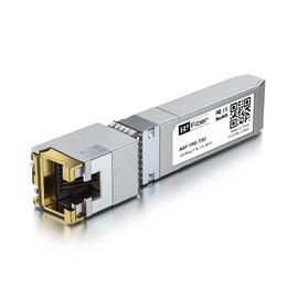10GBASE-T SFP+ Transceiver 80 Meters, SFP+ to RJ45, 10G SFP+ to Ethernet Module Compatible with Cisco SFP-10G-T-S, MA-SFP-10GB-T, Ubiquiti UniFi UF-RJ45-10G, Mikrotik S+RJ10, Netgear AXM765...