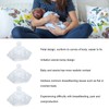 3Pcs Teat Shields 2 Layer Protective Cover for Breastfeeding Nursing
