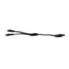 NBWDY Waterproof 1-2 Y Extension Cable Wire Cord Set for