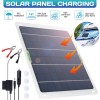 SHUONE57 20W Watt 12V Mono Solar Panel Trickle Charger Kit