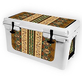 MightySkins (Cooler Not Included) Skin Compatible with RTIC 45 Cooler (2017 Model) - Desert Stripes | Protective, Durable, and Unique Vinyl Decal wrap Cover | Easy to Apply | Made in The USA