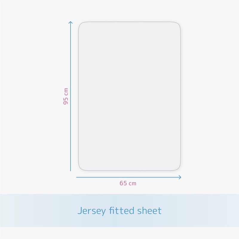 5 Piece Baby Bedding Duvet Pillow with Covers & Jersey