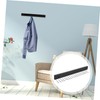 WHAMVOX Wall Mounted Tie Rack with Hooks Space Saving Hanging