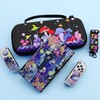 HYPERCASE Cute Mushroom Floral Switch OLED Carrying Case, Portable Travel