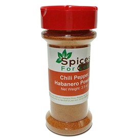 Chili Pepper, Habanero Powder - 3.5 oz Stovetop Shaker Jar