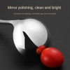 Iegefirm Kitchen Soup Ladle 304 Stainless Steel Punch Luminous Ladell
