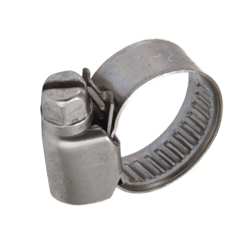 30Pcs Hose Clamps German Style Adjustable 304 Stainless Steel Fuel