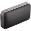 Elecom LBT-SPTR01AVBK Compact Wireless Speaker, Bluetooth Compatible, Black