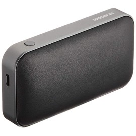 Elecom LBT-SPTR01AVBK Compact Wireless Speaker, Bluetooth Compatible, Black