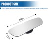 UHANBUT Rectangular Car Blind Spot Mirror, Adjustable Frameless HD Convex
