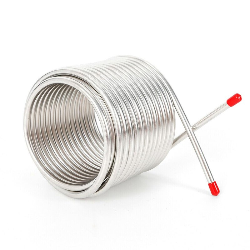 Cooling Coil Pipe, Stainless Steel Immersion Wort Chiller Cooling Coil
