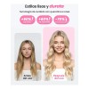Peine Térmico 3 En 1 Rosa Alisa El Cabello Encrespado