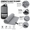 Microfiber Travel Towel for Beach & Gym – Quick-Dry Super